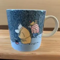 アラビア　ムーミンマグ　スノームーンライト　2021 冬マグ