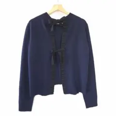 CELINE フィービー期 バックリボンセーター ネイビーのサムネイル