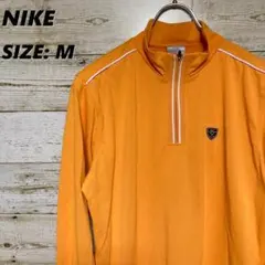 ✨NIKE✨ナイキ 長袖 ハーフジップ カットソー オレンジ