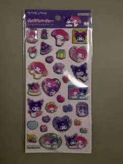 【国内正規品】ポップデコパーティーラメきらクリスタルシール　マイメロ　クロミ