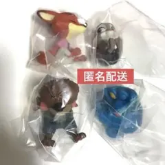 肩ズンfig. ズートピア 2 ガチャ　全4種コンプリートセット