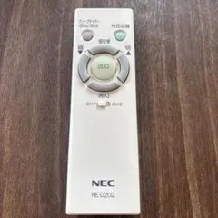 NEC エアコン用リモコン RE 0202