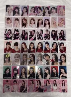 TWICE オフライン　くじ　クリアトレカ　まとめ売り　56枚+くじ（2枚目）