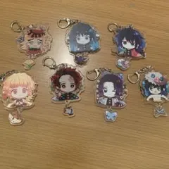 鬼滅の刃 アクリルキーホルダー 7個セット