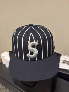 Devil S Logo New Era® ストライプキャップ 7 3/8 - メルカリ