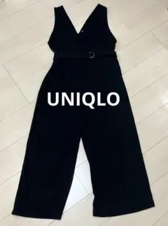 UNIQLO サロペット ブラック XLのサムネイル