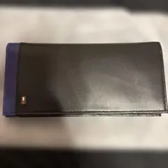 トミーヒルフィガー 本革 二つ折り財布 ブラック