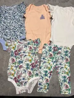GAPロンパースセット 5点セット 6-12m 女の子