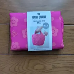 新品！マリークワント　エコバッグ(　ミニ ピンクのサムネイル
