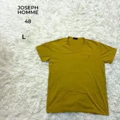 ジョセフオム オンワード樫山 半袖 Tシャツ L マスタードイエローのサムネイル