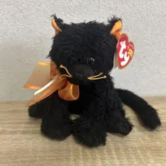 ty ぬいぐるみ ネコ 黒猫 ハロウィン ビーニーベイビーズ Moonlight Ty ハロウィン ネコ 猫 ムーンライト 希少 - メルカリ