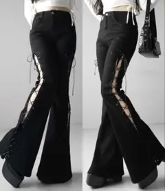 etre au sommet bootcut pants パンツ - メルカリ