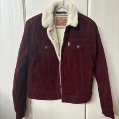 Levi's ボア襟付きコーデュロイジャケット XS