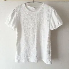 UNIQLO ユニクロ キッズ パフスリーブTシャツ シャーリング 160cmのサムネイル