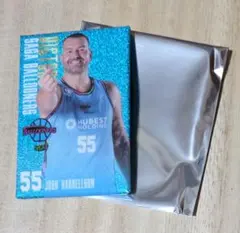 ジョシュ・ハレルソン12/21勝利時缶バッジ　佐賀バルーナーズ