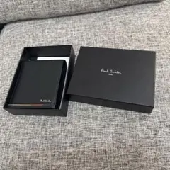 美品　Paul Smith 二つ折り財布 ブラックのサムネイル