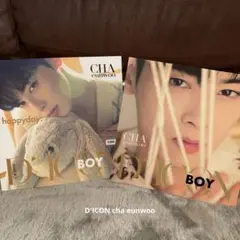 CHA EUNWOO DICON 雑誌とフォトカードセット CHA EUNWOO DICON 雑誌とフォトカードセット 【公式通販】