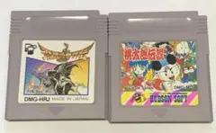 ゲームボーイ「桃太郎伝説外伝」　「飛龍の拳外伝」セット