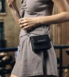 aclent チェーンミニショルダーバッグ　ノベルティ