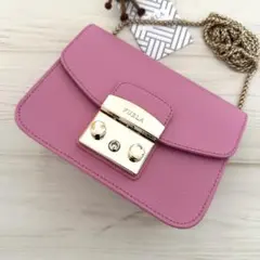 ★新品 FURLAバッグ メトロポリス ショルダーバッグ ピンク バッグ