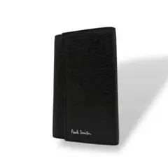 ポールスミス 6連 キーケース レザー シルバー金具 ブラック メンズ