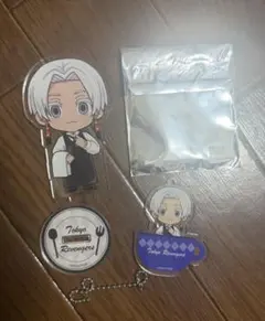 東京リベンジャーズ×プリンセスカフェ 黒川イザナ アクスタ&キーホルダーセット