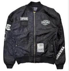 00s Y2K military ma-1 フライト ボンバージャケット