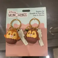 【新品】海外限定 Disney Munchlings キーホルダーセット