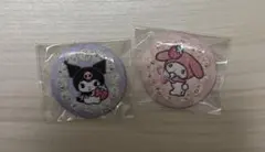 サンリオ 刺繍缶バッジ 4 マイメロディ クロミ 2点セット