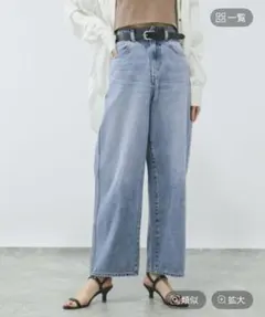 GLOBAL WORK GOODデニム バギーパンツ Sサイズ