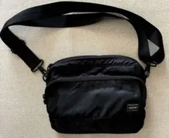 【美品/人気モデル】PORTER FLASHショルダーバッグ ブラック吉田カバン