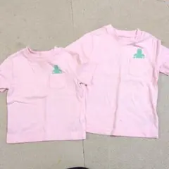 GAP キッズ Tシャツ ピンク おそろいのサムネイル