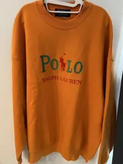 Polo Ralph Lauren オレンジ スウェット XL USA製