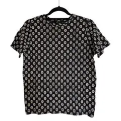 雪*子様 【Aqua leaf】花柄 半袖Tシャツ 黒のサムネイル