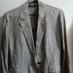 Comme ça Mature リネン　ベージュ テーラードジャケット