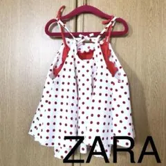 セール‼︎美品‼︎ZARA girls★キッズ キャミ ドットチュニック セット