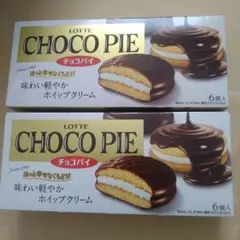 LOTTE 　チョコパイ　6個入 洋菓子　ケーキ　お菓子のサムネイル