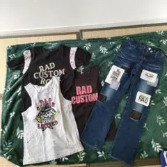 RAD CUSTOM トップス＆パンツ 4点セット