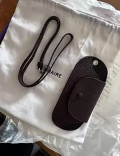 LEMAIRE BELL GLASSES HOLDERダークチョコレート