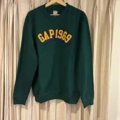 GAP 1969 スウェット グリーンM