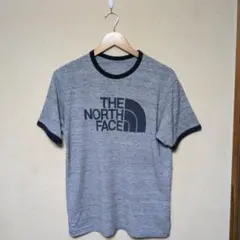 THE NORTH FACE リンガーTシャツ Lサイズ ビッグロゴ アウトドア