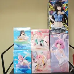 ToLOVEるダークネス フィギュア4点セット　モモ・ララ・モモ・古手川唯
