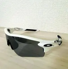 極美品 Oakley レーダーロック パス oo9206-02 WH / BK