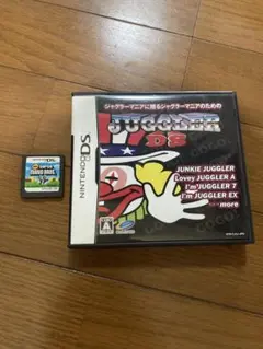 DS ソフト　ジャグラー　ケース付き　スーパーマリオブラザーズ