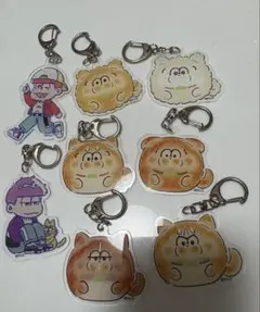 おそ松さんアクリルキーホルダー9個セット
