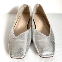 美品 Artemis DIANA アルテミス ダイアナ パンプス シルバー 箱付