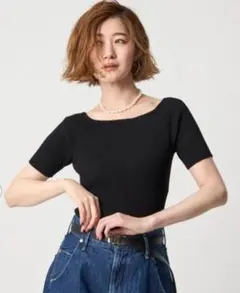 カオス ◇オープンショルダーカップ付きニットトップス - メルカリ