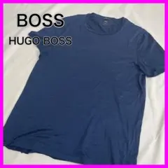 BOSS HUGO BOSS 半袖 シャツ 薄手 ネイビーのサムネイル