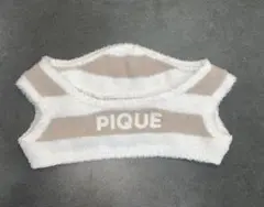 ラボット洋服　gelato piqueコラボ 2ボーダーフーディー(BEG)