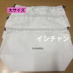 CHANEL ポーチ ノベルティ ホワイト 大サイズ３枚のサムネイル